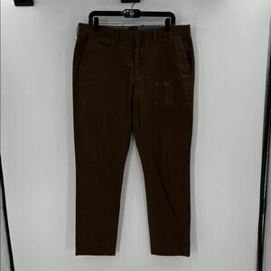J. Crew Men's 770™ Straight-fit stretch chino pant - Brown - 34 - NWOT Flawed
